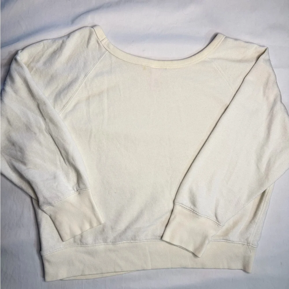 Victoria's Secret Cream Floral Sweatshirt - Picture 5 of 5